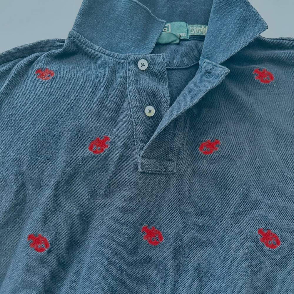 Ralph Lauren Blue Polo Lobster Shirt